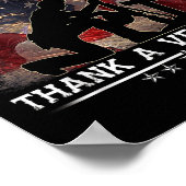 Die Freiheit ist nicht frei dank eines Veteranen S Poster (Ecke)