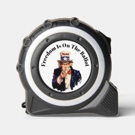 Die Freiheit steht 2026 an der Wahl Maßband