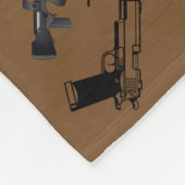 Die Freiheitsdeckengewehre Fleecedecke (Ecke)