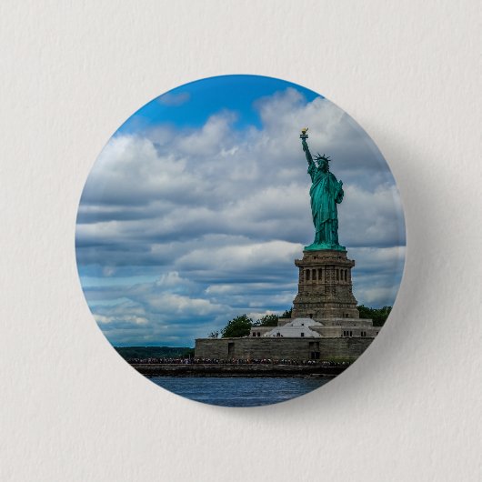 Die Freiheitsstatue Button (Vorderseite)