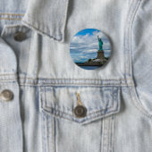 Die Freiheitsstatue Button (Beispiel)