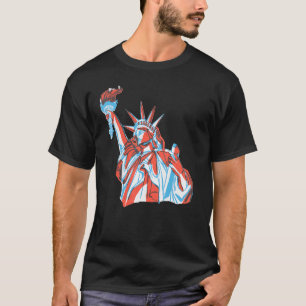 Die Freiheitsstatue der Patriotischen Streitkräfte T-Shirt