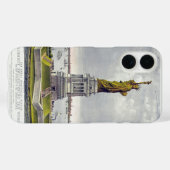Die Freiheitsstatue, Die große Bartholdi-Statue Case-Mate iPhone Hülle (Rückseite (Horizontal))