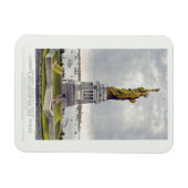 Die Freiheitsstatue, Die große Bartholdi-Statue Magnet (Horizontal)