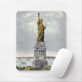 Die Freiheitsstatue, Die große Bartholdi-Statue Mousepad (Mit Mouse)