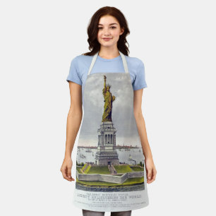 Die Freiheitsstatue, Die große Bartholdi-Statue Schürze