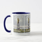 Die Freiheitsstatue, Die große Bartholdi-Statue Tasse (Links)