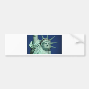Die Freiheitsstatue in New York Autoaufkleber