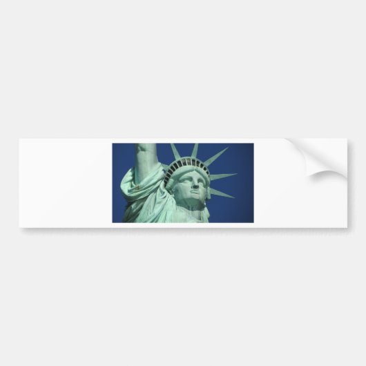 Die Freiheitsstatue in New York Autoaufkleber (Vorne)