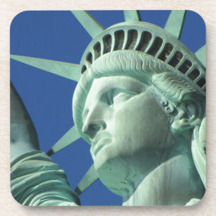 Die Freiheitsstatue in New York Getränkeuntersetzer