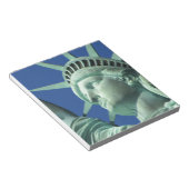 Die Freiheitsstatue in New York Notizblock (angewinkelt)