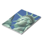 Die Freiheitsstatue in New York Notizblock (Rotiert)