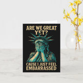 Die Freiheitsstatue ist noch immer eine großartige Karte (Gelbe Blume)