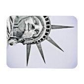 Die Freiheitsstatue Magnet (Horizontal)