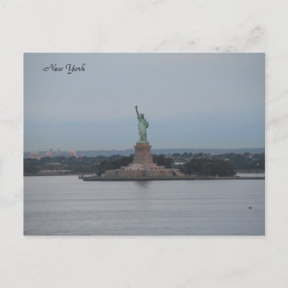 Die Freiheitsstatue, New York Postkarte