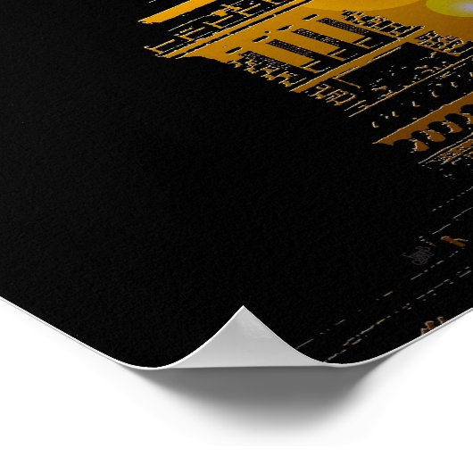 Die Freiheitsstatue, New York, USA Poster (Ecke)