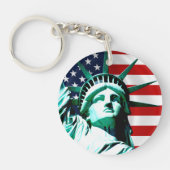 Die Freiheitsstatue, NY Schlüsselanhänger (Vorderseite)