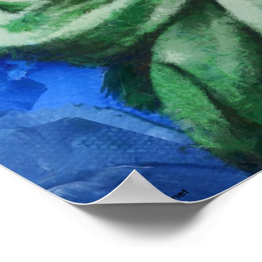 Die Freiheitsstatue Poster (Ecke)