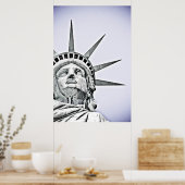 Die Freiheitsstatue Poster (Küche)