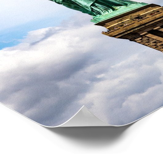 Die Freiheitsstatue Poster (Ecke)