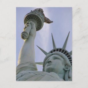 Die Freiheitsstatue - Statua della Libertà Postkarte