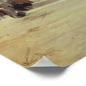 Die Freiheitsstatue von Bartholdi Poster (Ecke)