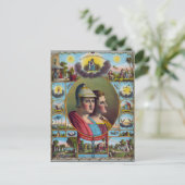 Die Freimaurer Postkarte (Stehend Vorderseite)