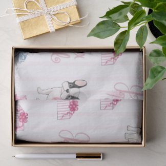 Die Frenchie Noël-Kollektion Seidenpapier