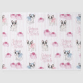 Die Frenchie Noël-Kollektion Seidenpapier (Vorderseite)
