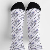 Die Frequenzen des Lebens sind eine relative Angel Socken (Oben)