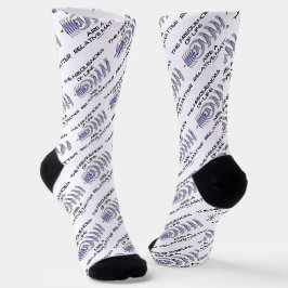 Die Frequenzen des Lebens sind eine relative Angel Socken