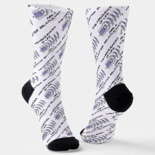 Die Frequenzen des Lebens sind eine relative Angel Socken