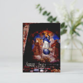 Die Fresken von Assisi Italien Geschenke Postkarte (Stehend Vorderseite)