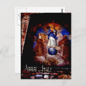 Die Fresken von Assisi Italien Geschenke Postkarte (Vorne/Hinten)