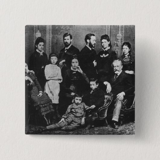 Die freud-Familie, c.1876 Button (Vorderseite)
