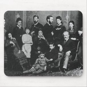 Die freud-Familie, c.1876 Mousepad