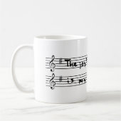 Die Freude am Lord ist meine Stärke Kaffeetasse (Links)