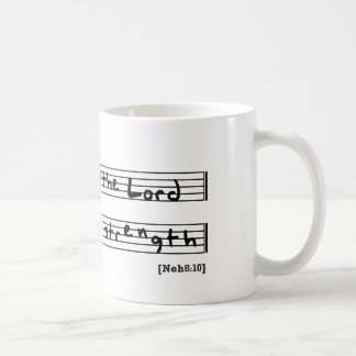 Die Freude am Lord ist meine Stärke Kaffeetasse