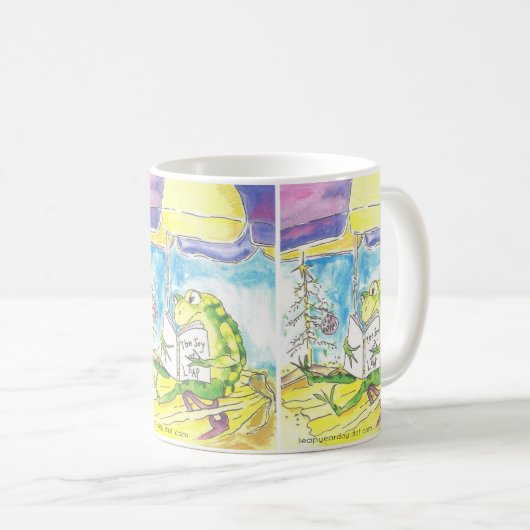 DIE FREUDE AM SPRUNG KAFFEETASSE (VorderseiteRechts)