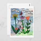 Die Freude am Tag | Art Card Postkarte (Vorne/Hinten)