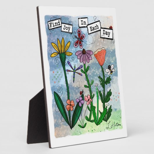 Die Freude am Tag | Art Fotoplatte (Seite)