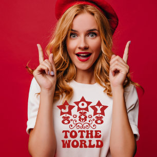 Die Freude am Weihnachtsangebot der Welt - T - Shi T-Shirt