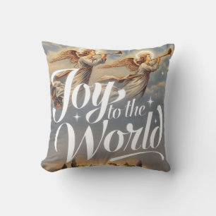 Die Freude am Weihnachtsdesign der Welt Kissen