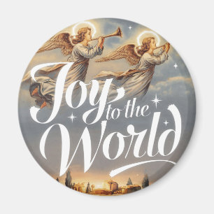 Die Freude am Weihnachtsdesign der Welt Magnet
