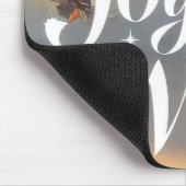 Die Freude am Weihnachtsdesign der Welt Mousepad (Ecke)