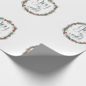 Die Freude am Weihnachtswrapping Paper der Welt Geschenkpapier (Ecke)