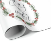Die Freude am Weihnachtswrapping Paper der Welt Geschenkpapier (Rolleneckpunkt)