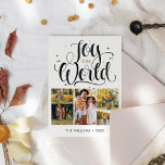 Die Freude am Welt-Minimalistischen Weihnachtsbudg Feiertagskarte<br><div class="desc">Freuen Sie sich auf die Weihnachtskarte des Minimalistischen Weihnachtsbudgets des Fotos</div>