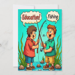 Die Freude an Bildung und Freundschaft Einladung