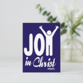 Die Freude an Christus, Jesus Postkarte (Stehend Vorderseite)